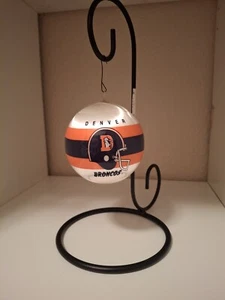 Vintage Denver Broncos Satin Ball Ornament - Picture 1 of 2
