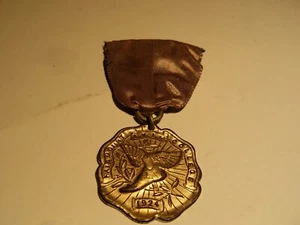 1924 SILVER MEDAL Fairmount College High Jump - WICHITA Vail Jewelry Runner Up - Picture 1 of 11