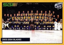 2003-04 Saskatoon Blades #2 Saskatoon Blades, Team Photo