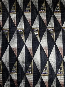 CARLOS PIATI PARIS ROME BEVERLY HILLS 100% SILK BLUE WHITE PINK GRAY GREY TIE  - Picture 1 of 3