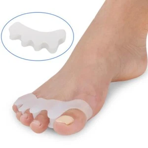 2PCS Zehenspreizer Silikon Hallux Valgus Korrektur Zehentrenner F2F4 - Zdjęcie 1 z 7