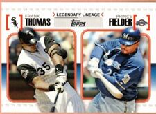 Frank Thomas/Prince Fielder 2010 Topps Legendary Lineage