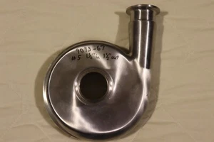 LC Thomsen 9093-67 Kopf 1-1/2" In 1-1/2" Out für #5 Sanitär Kreiselpumpe - Bild 1 von 8