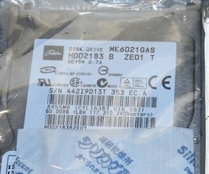 Toshiba MK6021GAS HDD2183 60GB IDE Hard Drive  - Picture 1 of 2