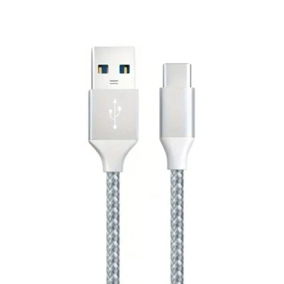 Heavy Duty Charging Phone Cable Type-C  USB-C For Samsung Android LG Charger  - Image 1 of 4