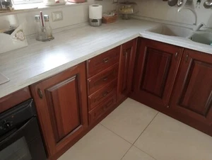 CUCINA USATA MARCA LUBE Modello TANIA colore Marrone legno Massello - Foto 1 di 8