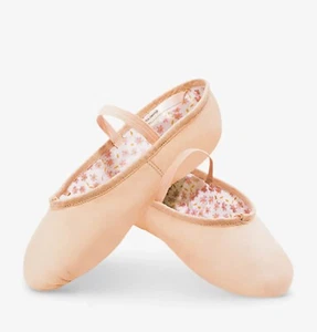 Dance Ballet Shoes Capezio 205 Pink 7.5N Toddler Full Sole Leather - Picture 1 of 1