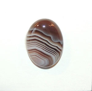 Botswana Agate Cabochon 15x20mm with 5mm dome (10233) - Picture 1 of 2