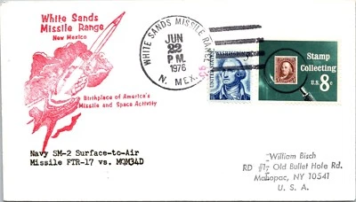 6.22.1976 - Marina SM-2 - Gama de misiles White Sands, casi nuevo - F73477 Foto 1 de 2