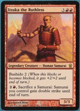 Iizuka the Ruthless FOIL Saviors of Kamigawa PLD Red Rare CARD (246744) ABUGames