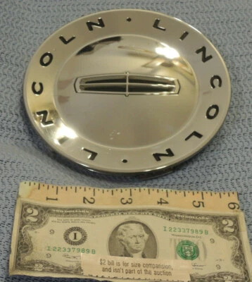  Tapa central de rueda Lincoln LS 2003-2005 cromada OEM 3W43-1A096-AB 3W43-1A096-BB Foto 1 de 4