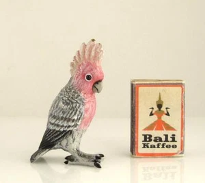 Old Stock Franz Bergmann Vienna Brass Large 82mm COCKATOO or PARROT Bronze Bird - Picture 1 of 9