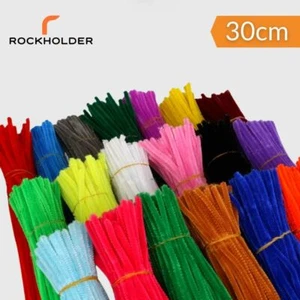 Chenille Craft Stems Pipe Cleaners 12" 30cm Free Post 10 20 50 100 200pk - Bild 1 von 11
