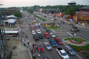 WOODWARD DREAM CRUISE GLOSSY POSTER PICTURE PHOTO PRINT us detroit car show 5539 - Picture 1 of 1