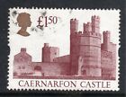 GB = QE2 era, 1992 £1.50 Maroon & Gold. Caernarfon Castle SG1612 Fine Used (d)