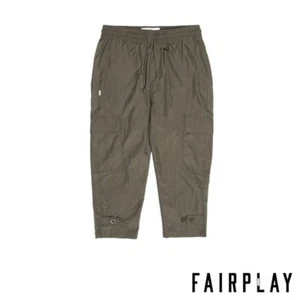Fairplay Los Angeles NWT Men's Crinkle Nylon Olive VERNON Pants, Size 30 - Picture 1 of 4