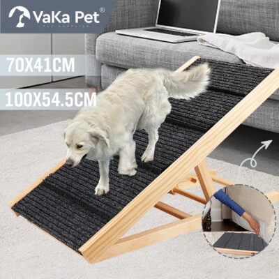 Wooden Adjustable Pet Ramp Folding Portable Ramp Perfect for Dog Cat to Car Sofa - image 1 of 4