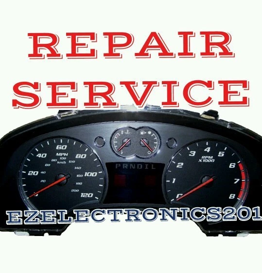 INSTRUMENT CLUSTER REPAIR SERVICE CHEVROLET EQUINOX  SUZUKI XL7 VITARA 2004 2009 - Image 1 of 1