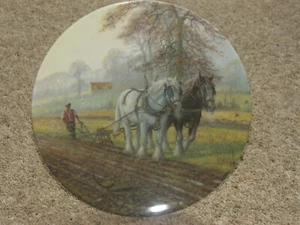 His Hand to the Plough - Royal Doulton Bone China Dec. Teller von Spencer Colman - Bild 1 von 8