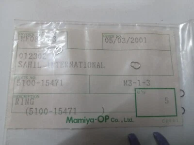 Nuevo Antiguo Stock Mamiya RB 67 Anillo Parte # 5100 15471 Repuesto Original Foto 1 de 4