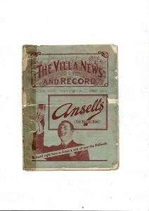 1929/30 Aston Villa v Leicester City Football Programme - Picture 1 of 3
