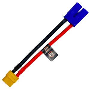 XT60 Female to EC5 IC5 Male Adapter Lead 10cm - Picture 1 of 1