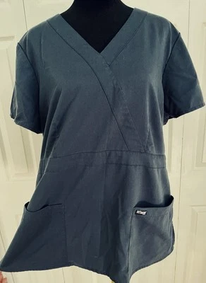 9 Piece Greys Anatomy/Purple Label/Wonderwink/Jockey Women Grey Scrubs Set XL/L - Image 1 of 4