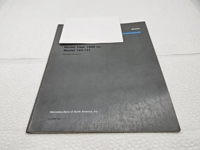 Mercedes-Benz W124 124.131 E300 1995 diésel manual de taller de servicio introducción Svc-Rd Foto 1 de 4