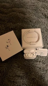 Apple AirPods Pro 2nd Generation Bluetooth Wireless Ear Buds - Picture 1 of 3