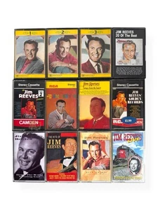 Jim Reeves – 12 Cassette Tape Bundle Classic Country Music | Job Lot Collection - Picture 1 of 24
