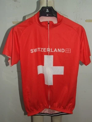 MAGLIA SHIRT MAILLOT CICLISMO CYCLISM BICI SWITZERLAND (200) tg. XXL - Immagine 1 di 2