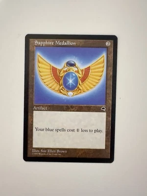 Sapphire Medallion-Tempest-Magic the Gathering - Image 1 of 4