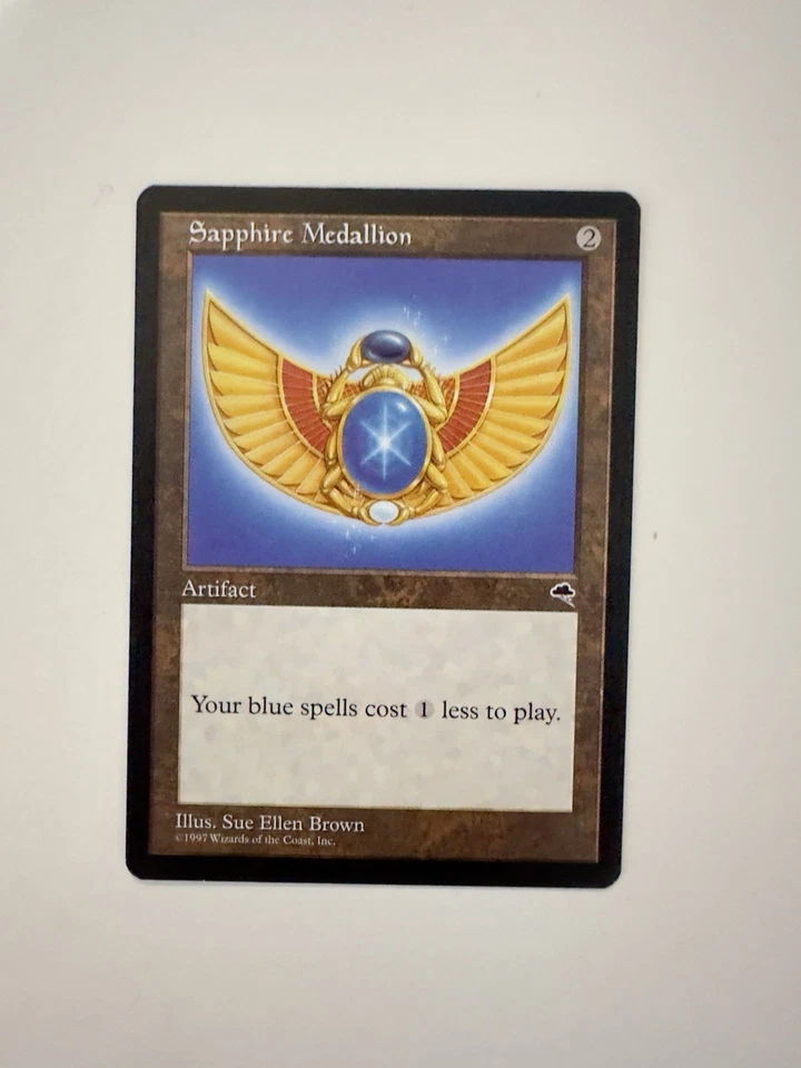 Sapphire Medallion-Tempest-Magic the Gathering - Image 1 of 4