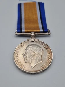 WW1 WORLD WAR MEDAL PTE THOMAS PEARCE 75218 NORTHUMBERLAND FUSILIERS - Picture 1 of 5