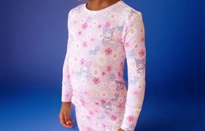 POSH PEANUT 🐱5T/6T Kuromi & My Melody Garden Hello Kitty Pajamas Friends Set! - Picture 1 of 5