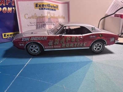 Exact Detail 1/18 Scale Diecast WCC401 - Pontiac Firebird 400 Tin Indian - Image 1 of 4