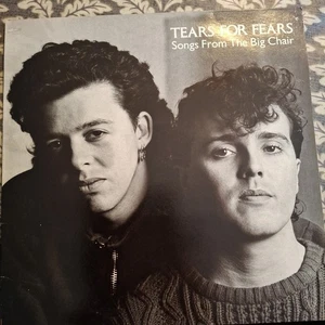 TEARS FOR FEARS "SONGS FROM THE CHAIR" VINYL LP 1985 VG+ - Picture 1 of 4