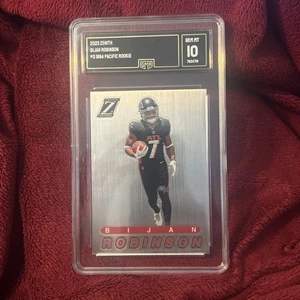 2023 Panini Zenith Bijan Robinson 1994 Pacific Rookie RC Card Gem Mint 10 Falcon - Picture 1 of 2
