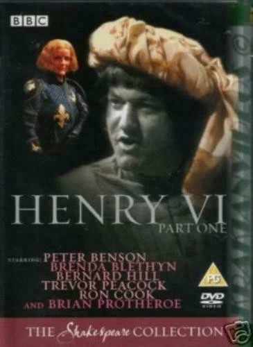 Henry The 6th Part One DVD VI BBC Shakespeare Collection 1979 Trevor Peacock