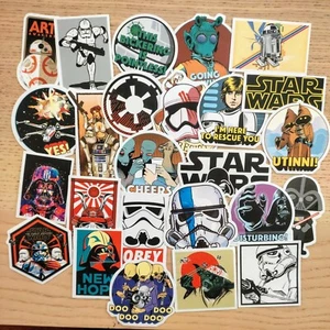 Stickers autocollants  STAR WARS X 25 , 50 ,100.. - Picture 1 of 2