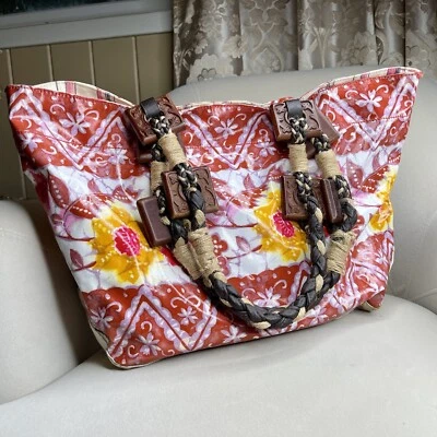 Bolso de Playa Grande Informal Plenty by Tracy Reese Floral PVC Medios Mixtos Foto 1 de 4