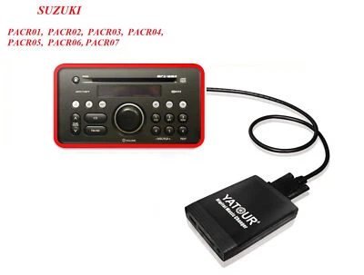 USB SD AUX Adapter Wechsler MP3 passend für Suzuki SX4 Swift Grand Vitara PACR  - Bild 1 von 3