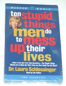 DR. LAURA SCHLESSINGER TEN STUPID THINGS MEN DO TO MESS UP THEIR LIVES AUDIOBOOK - Imagen 1 de 2