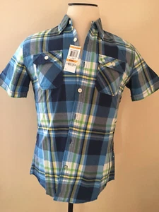 SLADE MILDER CAMICIA UOMO CASUAL NUOVA TAGLIA S - Foto 1 di 8