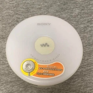 SONY D-EJ002 CD Walkman Portable CD Player White - Tested & Working - Picture 1 of 5