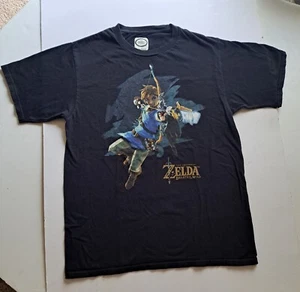 Official Nintendo The Legend Of Zelda T Shirt Breath Of The Wild Youth Large - Picture 1 of 9