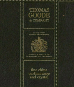 1960s Thomas Goode & Company Catalog/Catalogue-English Bone China-Earthenware - Picture 1 of 12