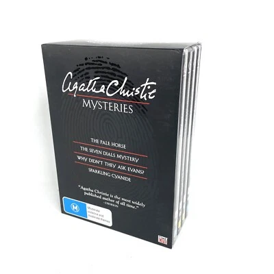 Agatha Christie Mysteries Box Set DVD 1980 Like New (3 DVDs Sealed) - image 1 of 4