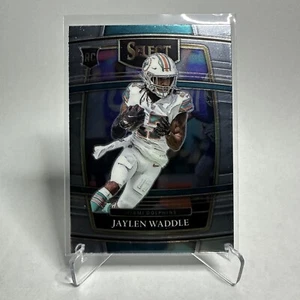 2021 Panini Select Jaylen Waddle Rookie Concourse Miami Dolphins - Picture 1 of 2