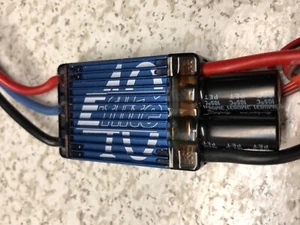 E-flite 40-Amp Pro SB Switch-Mode Brushless ESC EFLA 1040 Speed Control - Picture 1 of 5